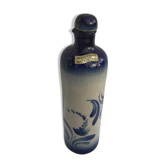 Old Blue Sandstone Bottle - Grey Alsace A. EHRET - Vintage Bouchon