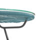 Ocean blue mini zipolite coffee table