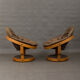 Armchairs designed by Oddmund Vad in  1970