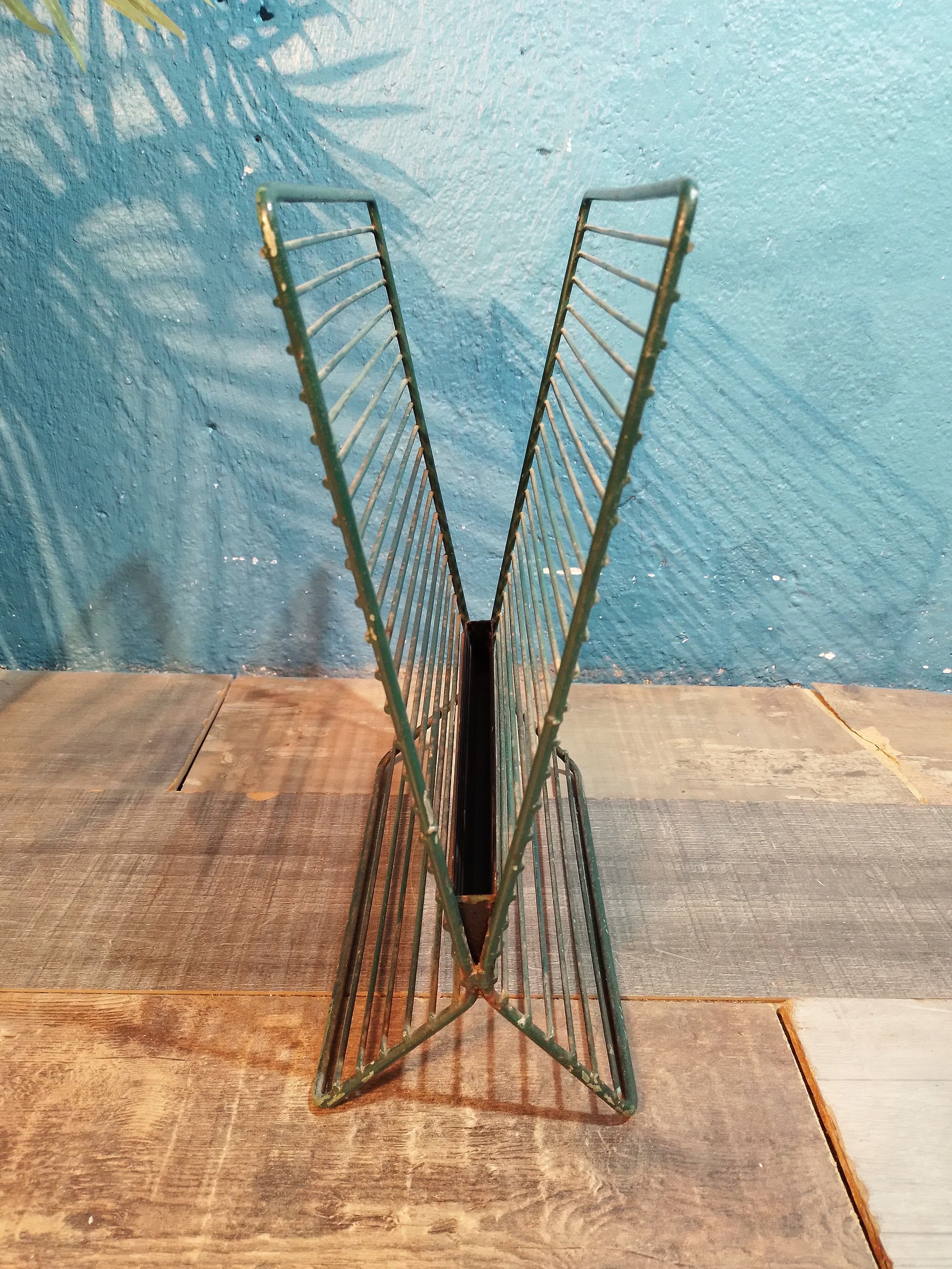 Metal magazine holder 1950s