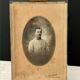 Brass frame, bevelled glass