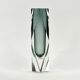 Labelled Sommerso Murano Glass Vase by F. Poli for A. Mandruzzato, Italy
