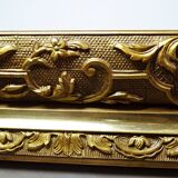 Oil painting on canvas, still life with chrysanthemums, signed L.Porte 1888.