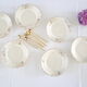Set of 6 dessert plates Villeroy and Boch, vintage, Germany