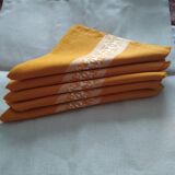 Set of five mestizo napkins