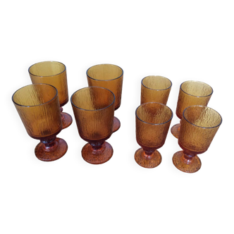 Set of 8 glasses