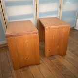 Pair of Charlotte Perriand stools