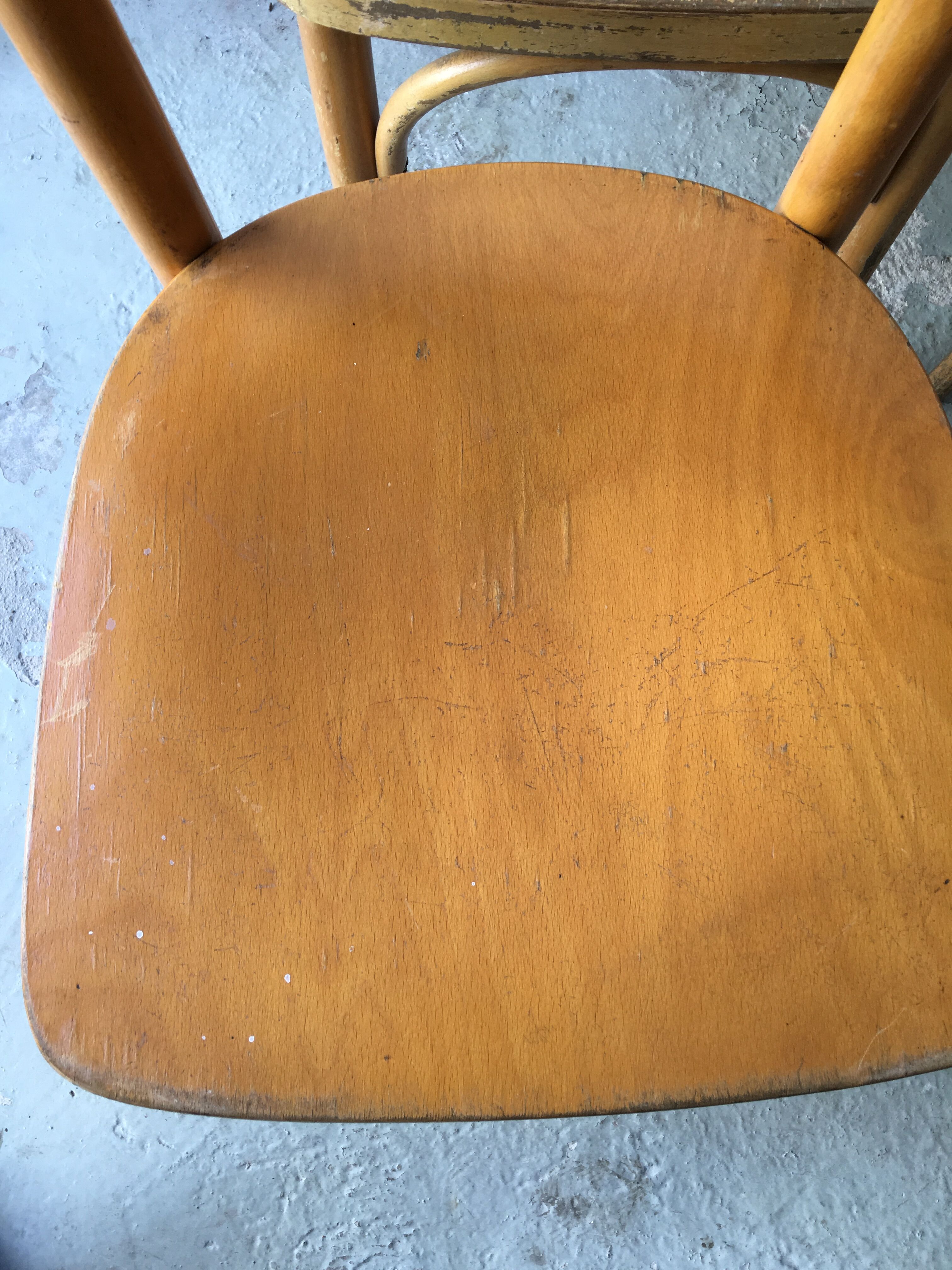 Ensemble de 4 chaises Thonet
