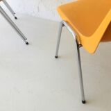 Space age stackable chairs, 1970s