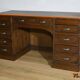 Bureau à Caissons en Chêne, Art Déco – 1940