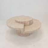 Magnussen Ponte Mactan Stone or Fossil Stone Coffee Table, 1980s