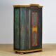 Hand painted Pine Wedding Cabinet, anno 1782