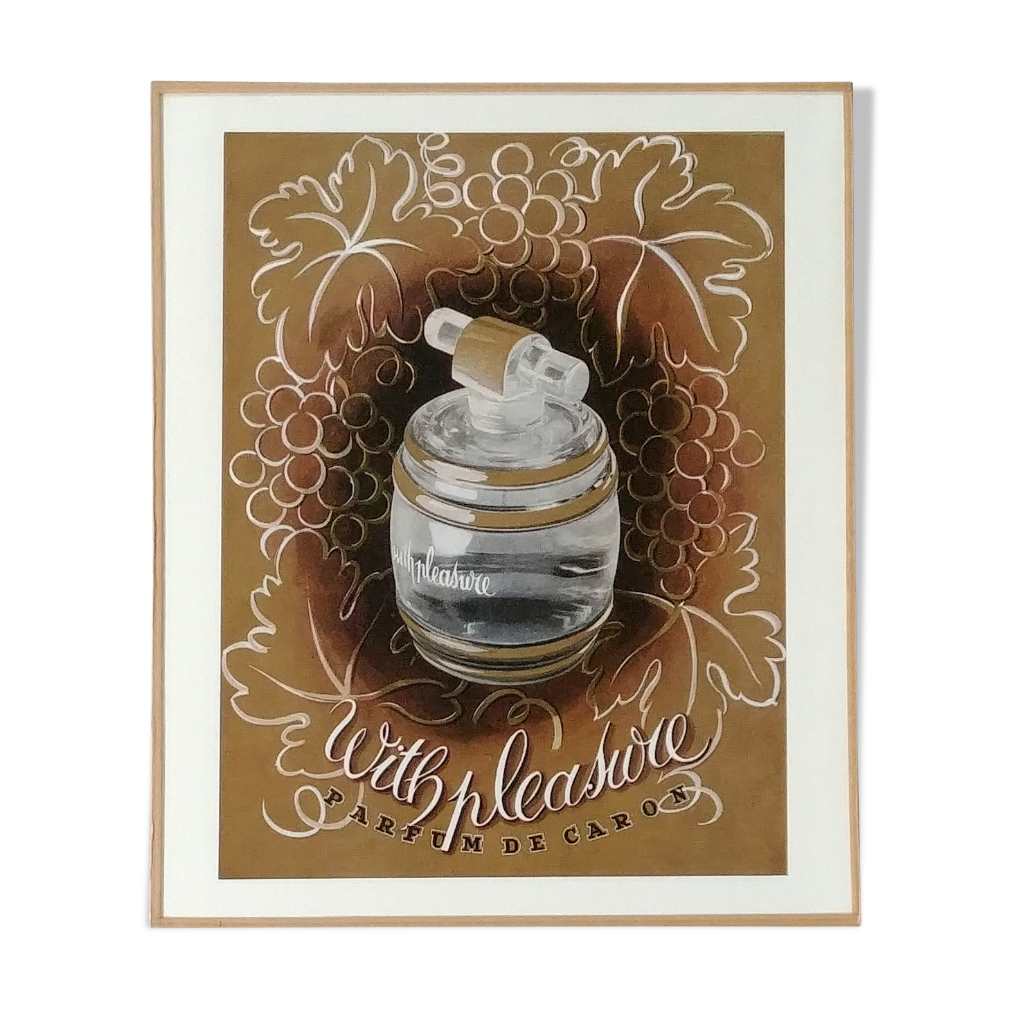 Old Caron advertising