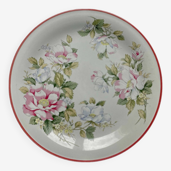 Six assiettes plates Millefleurs Japon vintage 27,5cm