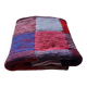 Patchwork wool blanket