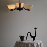 Paavo Tynell for Taito Oy, an Art Deco chandelier model '1255/3', Finland, 1930s.