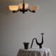 Paavo Tynell for Taito Oy, an Art Deco chandelier model '1255/3', Finland, 1930s.