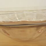 Empty pocket in silver metal and glass