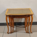 Antique vintage nesting table
