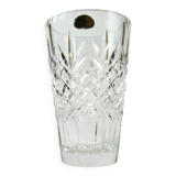 Bohemian crystal vase, Czechoslovakia