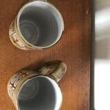 Pair of mugs Malarmay Vallauris