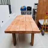 Table en bois massif