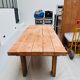 Solid wood table