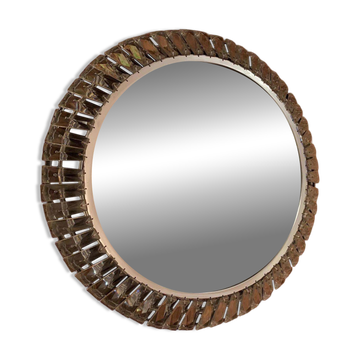 Mirror with Bakalowits crystals from Palwa, 1960s