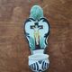 19th century faience benitier