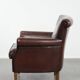 Fauteuil en cuir de mouton de luxe au look intemporel
