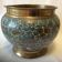 Japan superb cloisonné cache pot with DAIMYO TOKUGAWA clan crest, 19th century Edo Nippon