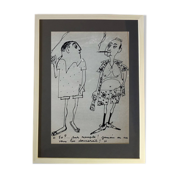 Illustration daninos de 1962 " 50 ans "