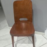 Suite of 4 Chairs by Bistrot Baumann year 1950