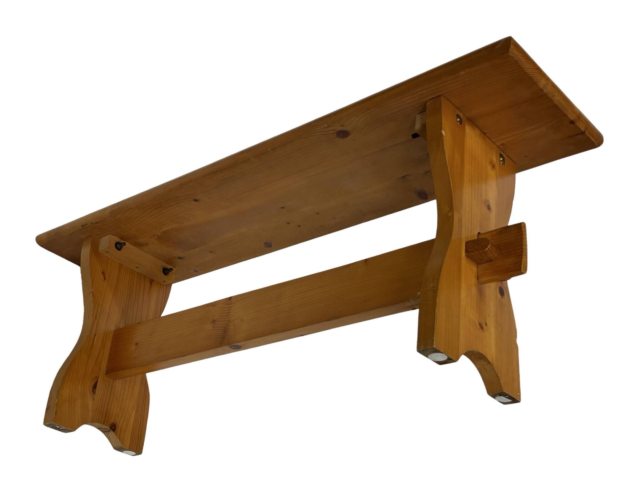 Vintage Pine Bench – 1960s Scandinavian Design small model