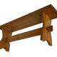 Vintage Pine Bench – 1960s Scandinavian Design small model