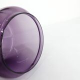 Lampe scandinave Hans-Agne Jakobsson laiton et verre violet B 102