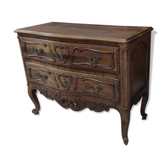 Commode sauteuse en Aulne de style Provençale