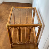 Rattan coffee table