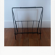 Magazine holders black metal and scoubidou