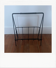 Magazine holders black metal and scoubidou