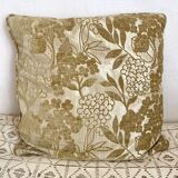 Large velvet cushion
