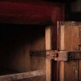 Mountain pine wardrobe – Folk art, Switzerland, 18th century