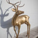 Cerf laiton vintage xxl