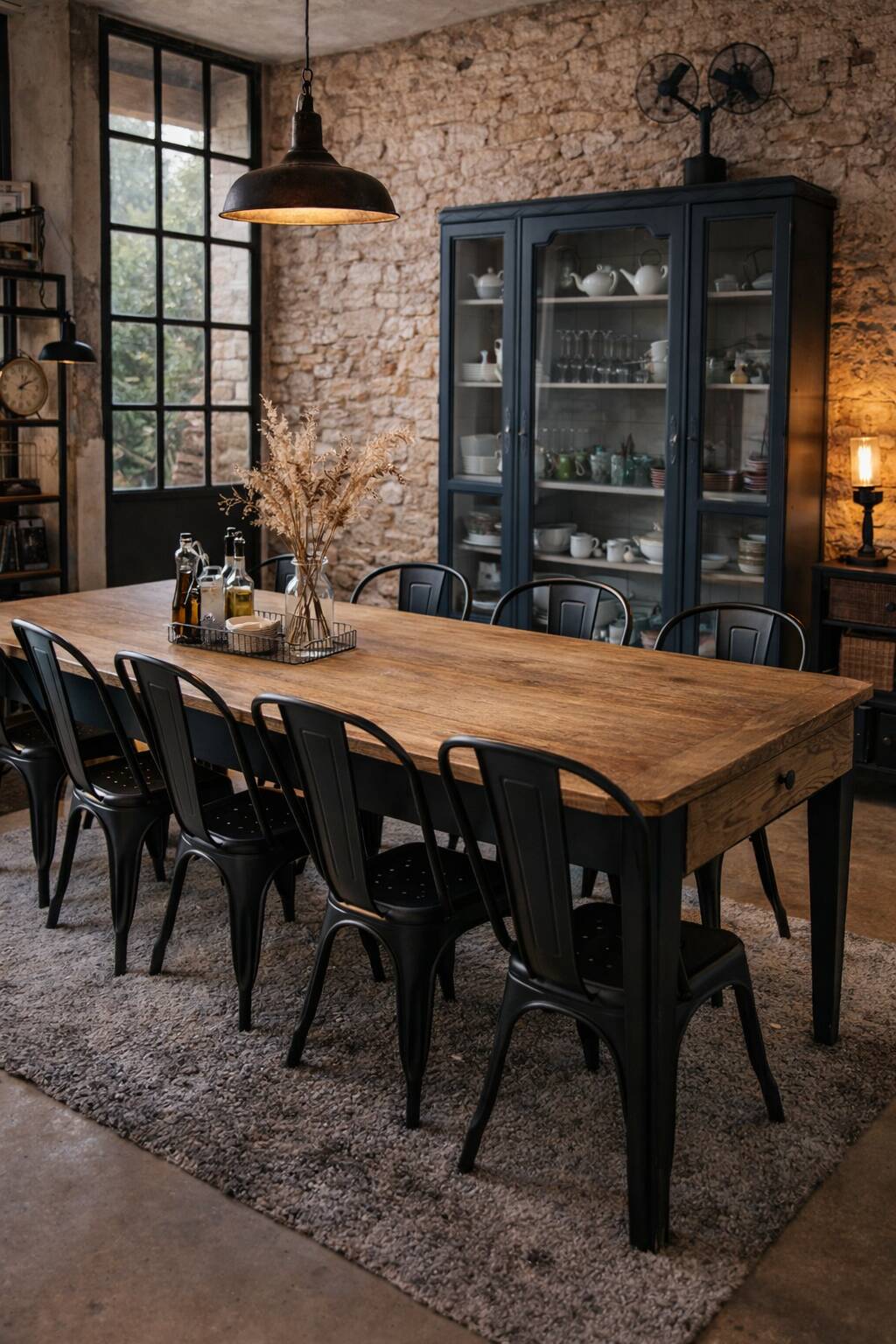 Renovated farmhouse table