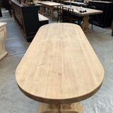 Monastery-style table in solid oak.