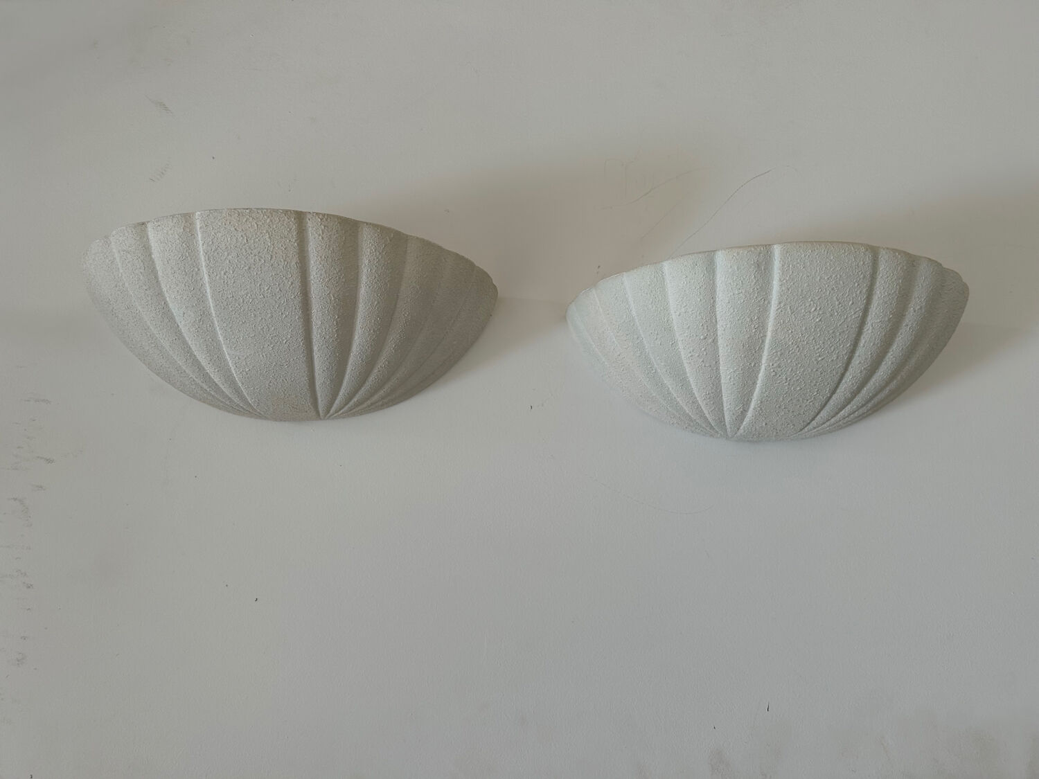 Pair of vintage waterproof, plaster, France 1970