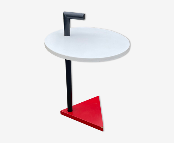 Table d’appoint vintage design années 80