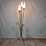 Vintage French 1950's Tripod Floor Lamp, Plant Stand
