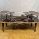 Mid-Century Retro Vintage Tiered Coffee Table / Plant Stand 1960  Formica