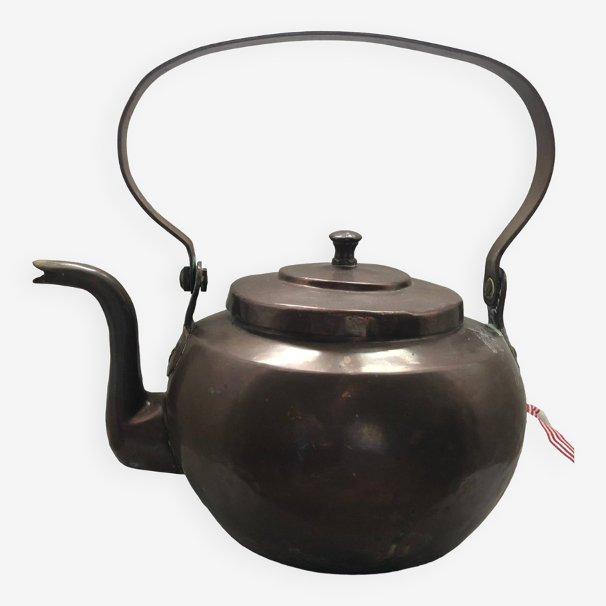 Bouilloire, Théière en cuivre, Cafetière En Cuivre 1,5L